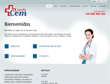 Tablet Screenshot of cemjandia.com